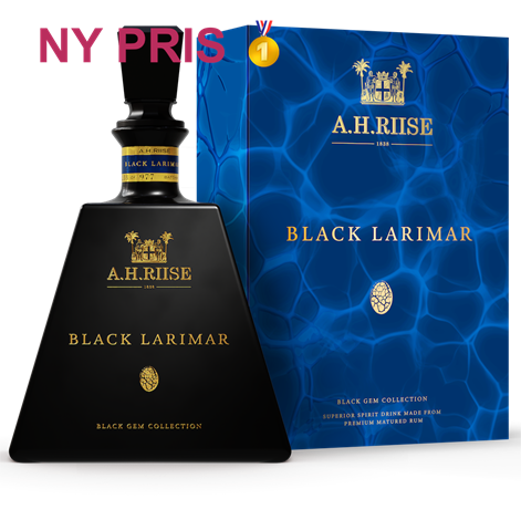 A.H. Riise - Black Larimar 45,2%, 70cl - slikforvoksne.dk