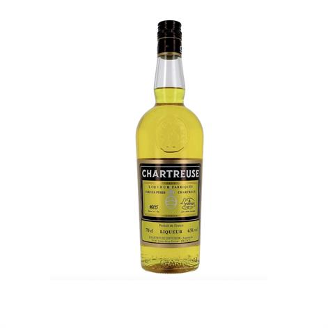 Chartreuse  Jaune ou verte - Gul Urtelikør - 43%, 70cl - slikforvoksne.dk