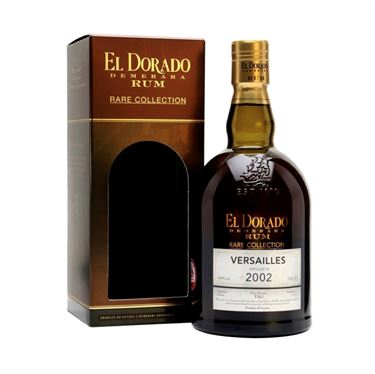 El Dorado, Versailles 2002, Rare Rum Collection, 63%, 70cl 