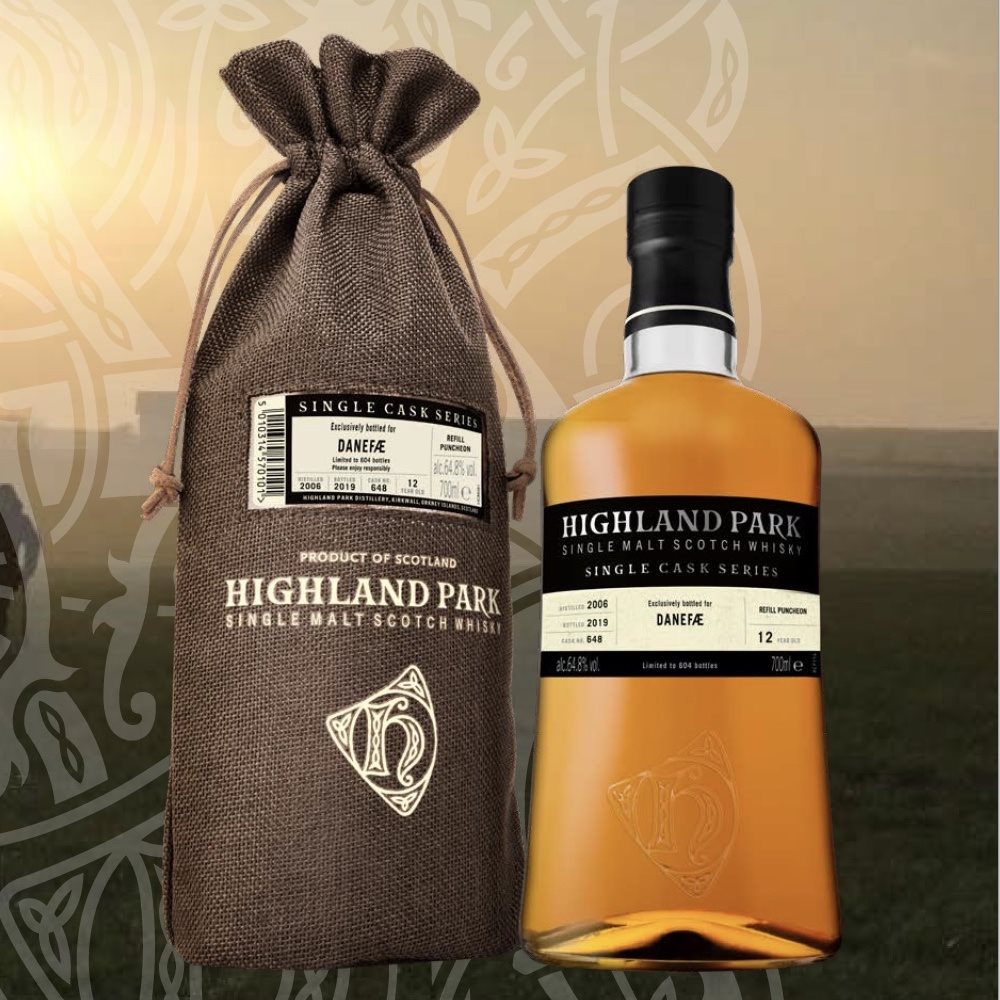 Highland Park Danefæ, Single Orkney Whisky, 64,8%, 70cl