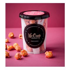 NoCrap Hindbær Popcorn - NORDIC GOURMET FACTORY - slikforvoksne.dk