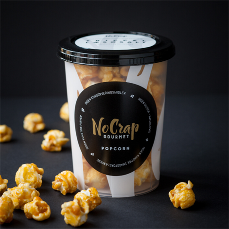 NoCrap Salt Caramel Popcorn - NORDIC GOURMET FACTORY - slikforvoksne.dk