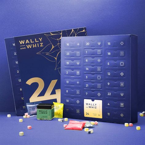 Julekalender 2025 - Blue - WALLY & WHIZ